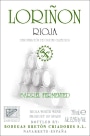 * Lorinon Barrel Fermented Blanco 2014 Front Label