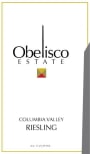 Obelisco Estate Riesling 2013 Front Label