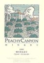 Peachy Canyon Estate Merlot 1999 Front Label