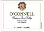 O'Connell Vineyards Estate Grown Pinot Noir 2014 Front Label