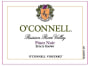 O'Connell Vineyards Estate Grown Pinot Noir 2012 Front Label