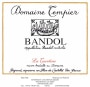 Domaine Tempier Bandol La Tourtine Rouge 2014 Front Label