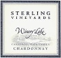 Sterling Winery Lake Chardonnay 2000 Front Label