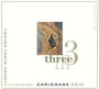 Three Wine Company Lucchesi Vineyard Carignane 2010  Front Label