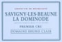 Bruno Clair Savigny les Beaune Dominodes 2014 Front Label