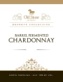 Old Stone Vineyard & Winery Barrel Fermented Chardonnay 2014 Front Label
