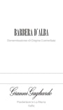Gianni Gagliardo Barbera d'Alba 2014 Front Label