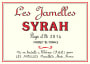 Les Jamelles Vins de Pays D'Oc Syrah 2014 Front Label