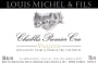 Louis Michel Chablis Vaillons Premier Cru 2014 Front Label