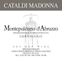 Cataldi Madonna Montepulciano d'Abruzzo Cerasuolo 2014 Front Label