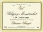 Domaine Etienne Sauzet Puligny-Montrachet Les Combettes 2014 Front Label