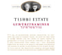 Tishbi Gewurztraminer 2015 Front Label