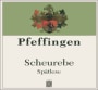 Pfeffingen Ungsteiner Herrenberg Spatlese Scheurebe 2015 Front Label