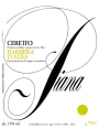 Ceretto Barbera d'Alba Piana 2015 Front Label