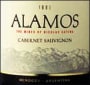 Alamos Cabernet Sauvignon 2000 Front Label