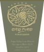 Oro Puro Vineyards Rancho de Oro Puro Late Harvest Sauvignon Blanc Semillon 2010 Front Label