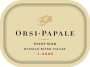 Orsi Papale Estate Wines Pinot Noir 2009 Front Label