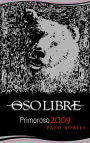 Oso Libre Primoroso 2009 Front Label