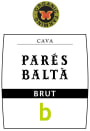 Pares Balta Cava Brut 2015 Front Label