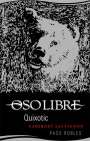 Oso Libre Quixotic Cabernet Sauvignon 2011 Front Label