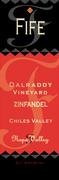 Fife Dalraddy Vineyard Zinfandel 1999 Front Label