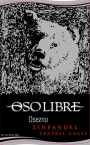 Oso Libre Osezno Zinfandel 2009 Front Label