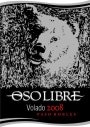 Oso Libre Volado 2008 Front Label