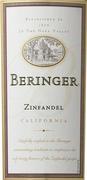 Beringer Clear Lake Zinfandel 1998 Front Label