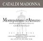 Cataldi Madonna Montepulciano d'Abruzzo Cerasuolo 2015 Front Label