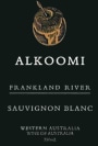 Alkoomi Sauvignon Blanc 2016 Front Label