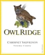 Owl Ridge Wines Cabernet Sauvignon 2010 Front Label