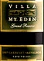 Villa Mt. Eden Grand Reserve Cabernet Sauvignon 1999 Front Label