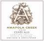 Amapola Creek Cuvee Alis 2010 Front Label