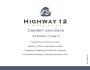 Highway 12 Cabernet Sauvignon 2010  Front Label