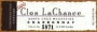 Clos LaChance Vanumanutagi Chardonnay 2000 Front Label