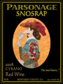 Parsonage Village Vineyard Snosrap Cyrano 2008 Front Label