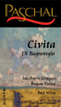 Paschal Winery Civita di Bagnoregio 2013 Front Label