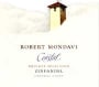 Robert Mondavi Coastal Zinfandel 2000 Front Label