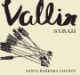 Vallin Syrah 2014 Front Label