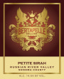 Bertapelle Cellars Petite Sirah 2012 Front Label