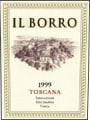 Il Borro  1999 Front Label