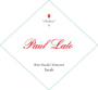 Paul Lato Il Padrino Bien Nacido Vineyard Syrah 2008 Front Label