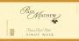 Paul Mathew Vineyards Pinot Noir 2012 Front Label