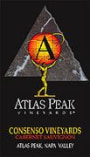 Atlas Peak Consenso Cabernet Sauvignon 1997 Front Label