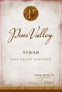 Pear Valley Syrah 2005 Front Label