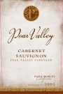 Pear Valley Cabernet Sauvignon 2005 Front Label