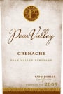 Pear Valley Grenache 2009 Front Label