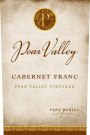 Pear Valley Cabernet Franc 2009 Front Label