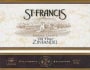 St. Francis Old Vines Zinfandel 2000 Front Label