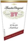 Beaulieu Vineyard Signet Collection Syrah 1998 Front Label